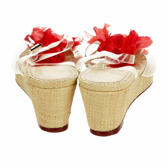 DESIGNER Charlotte Olympia wedge sandals - Picture 4 of 5